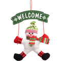 Cloth Garland Door Hanger | Festive Entryway Decor