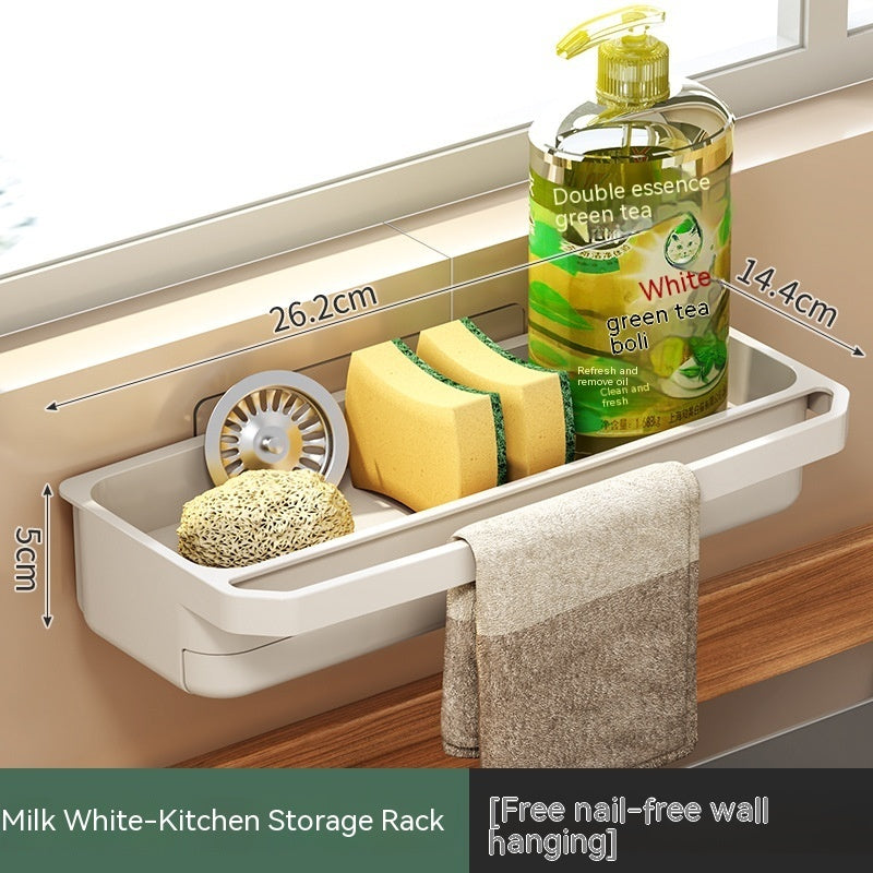 Kitchen Sink Storage Shelf | Organized & Efficient | Space-Saving