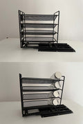 Multi-Layer Pull-Out Storage Rack | Kitchen Organizer | Space-Saving