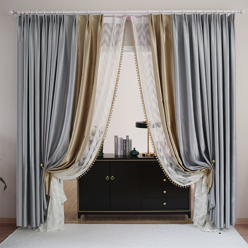 Light Luxury Blackout Curtains | Modern Minimalist Design | Stylish Privacy