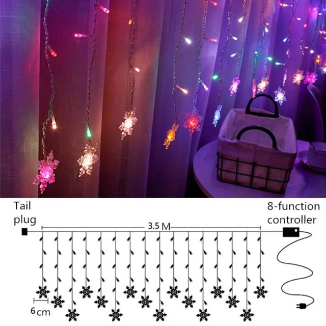 Curtain String Light Ball | Magical Festive Lighting