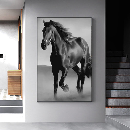 Living Room Dark Horse Wall Art