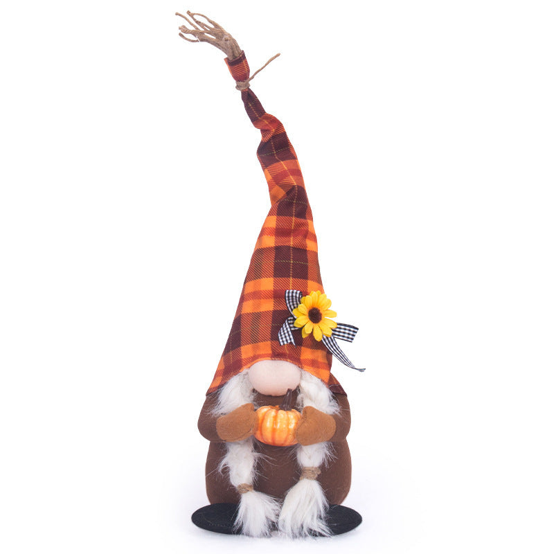 Bring Holiday Cheer with Pumpkin Rudolf Decor