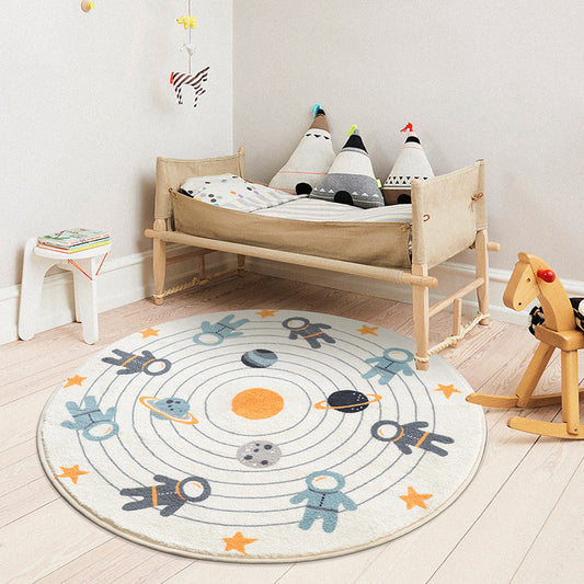 Fashion Personality Children's Room Round Rug