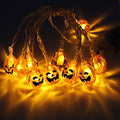 Spooktacular LED Pumpkin String Lights | Festive Decor