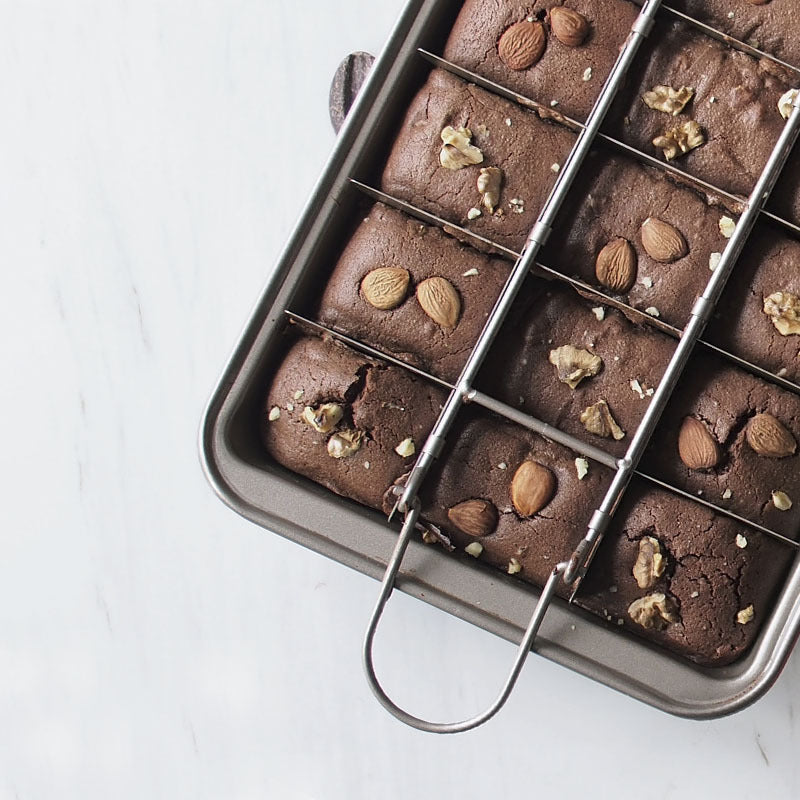 Brownie Baking Pan | Square Mould | Non-Stick Bakeware