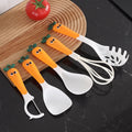 Carrot Kitchen Tools Set | With Storage Hook | Fun & Functional