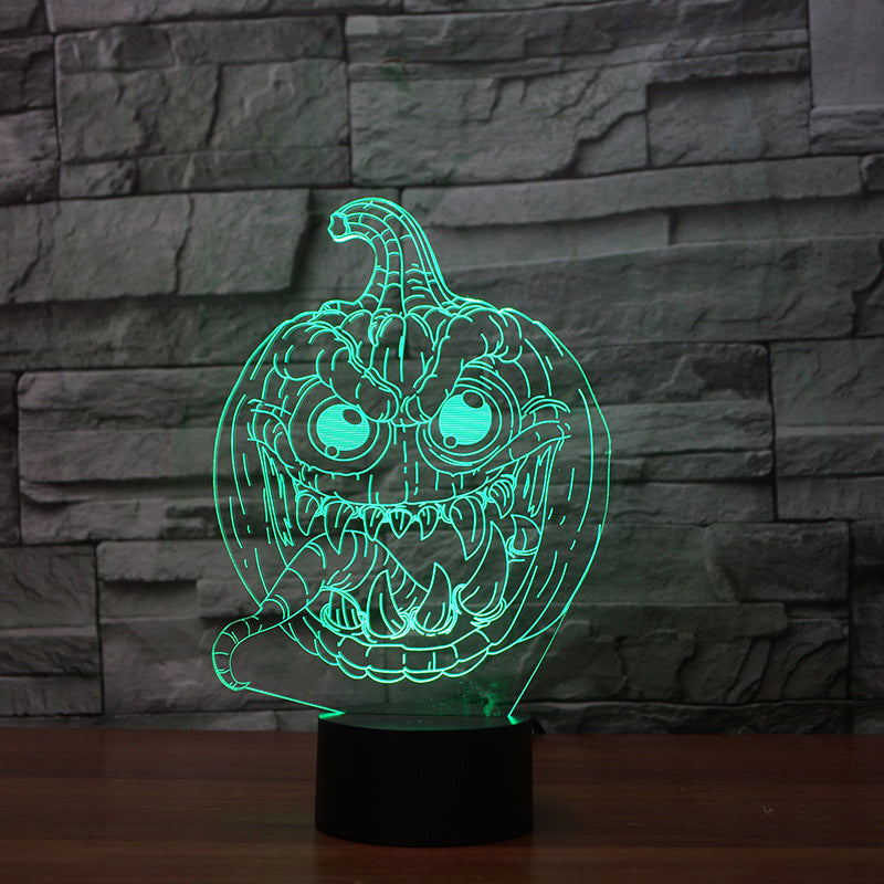 3D LED Pumpkin Lights | Colorful Decor | Festive Lighting