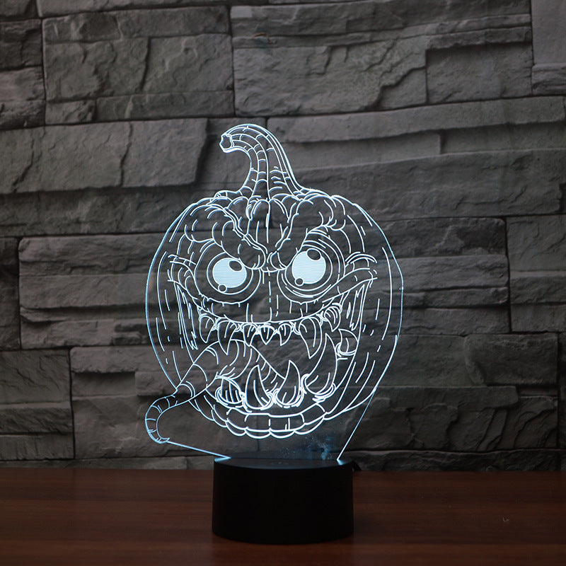 3D LED Pumpkin Lights | Colorful Decor | Festive Lighting