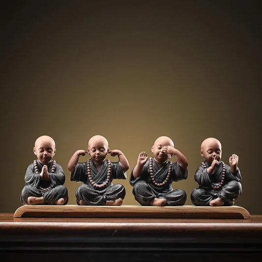 Yoga Monk Decorative Ornaments