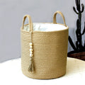 Woven Cotton Laundry Basket | Stylish Storage | Durable Design