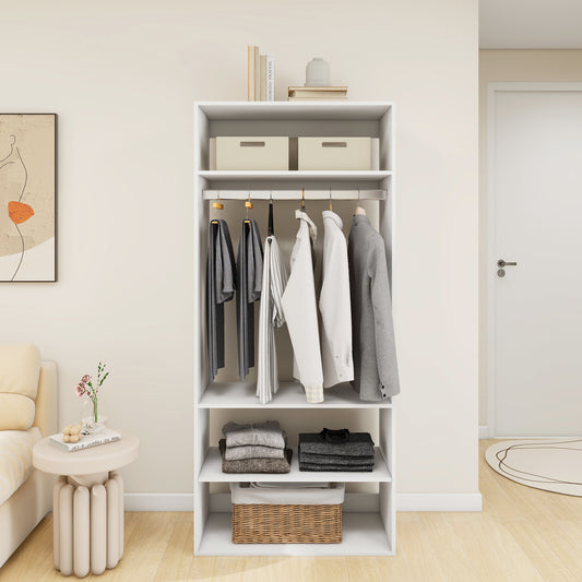 Wall Mounted Closet Organizer System Modular