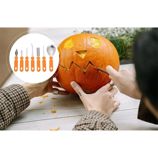 7-Piece Professional Pumpkin Carving Kit