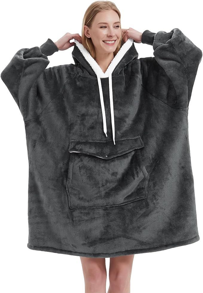 Oversized Wearable Blanket Hoodie