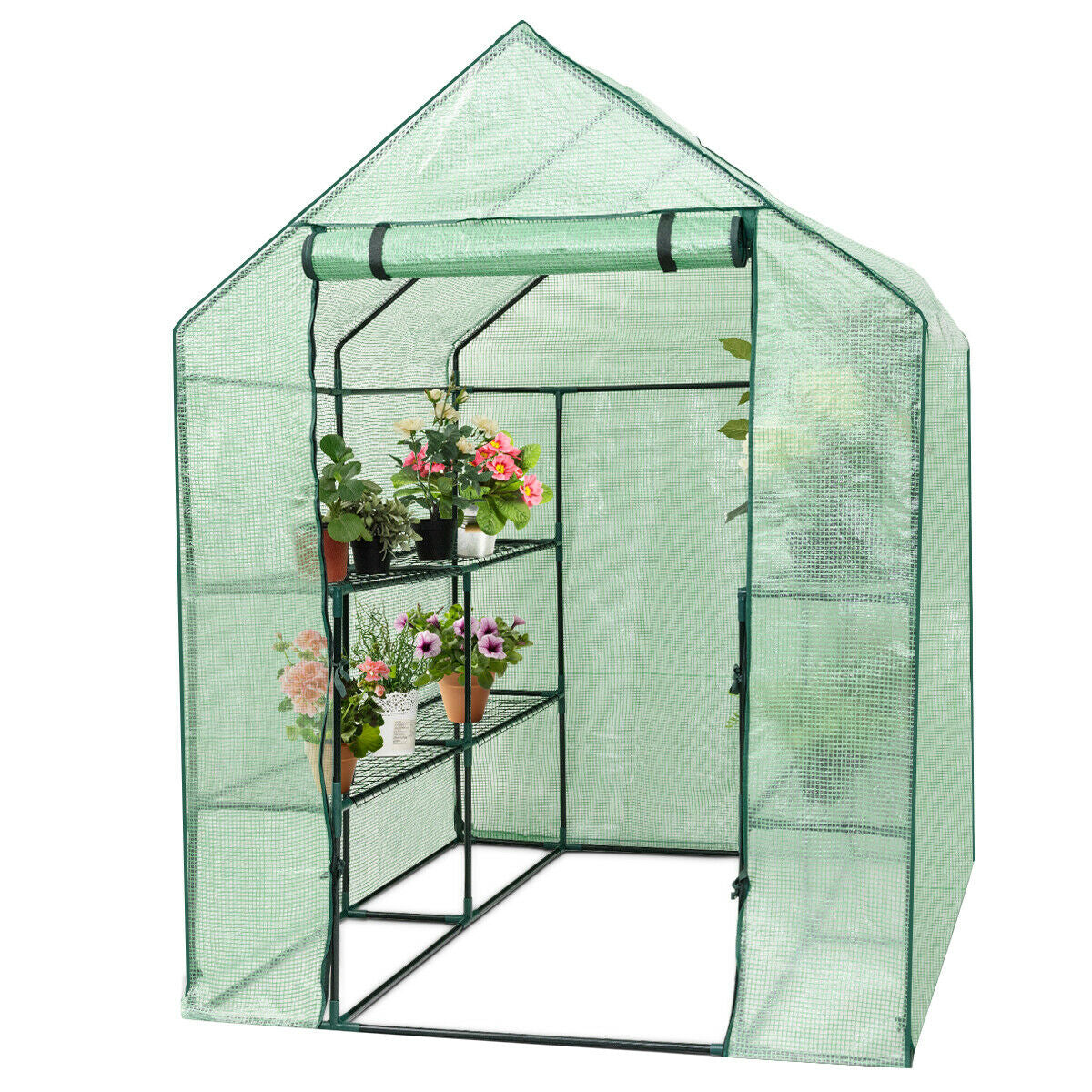 8 Shelves Outdoor Gardening Plant Green House