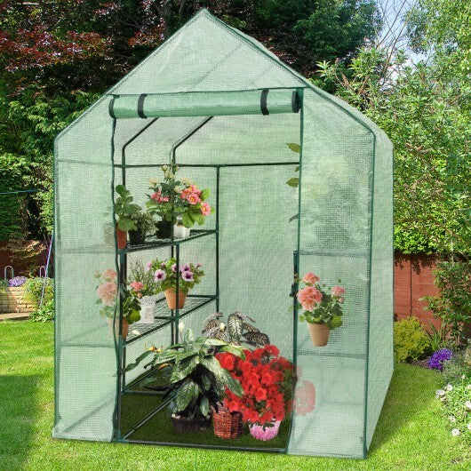 8 Shelves Outdoor Gardening Plant Green House