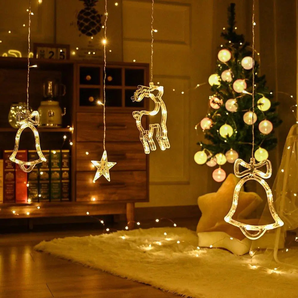 LED Star Curtain Lights | Fairy String Lights | Magical Decor