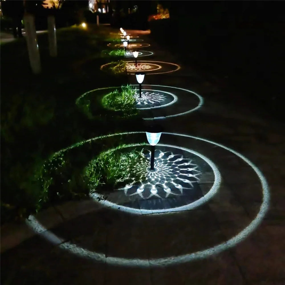 Circle Shadow Solar Light | Unique Garden Decor | Eco-Friendly