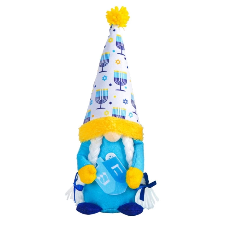 Hanukkah Gnomes Plush | Festive Decor | Holiday Accents