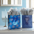 Happy Hanukkah Labels | Festive Gift Tags | Holiday Stickers