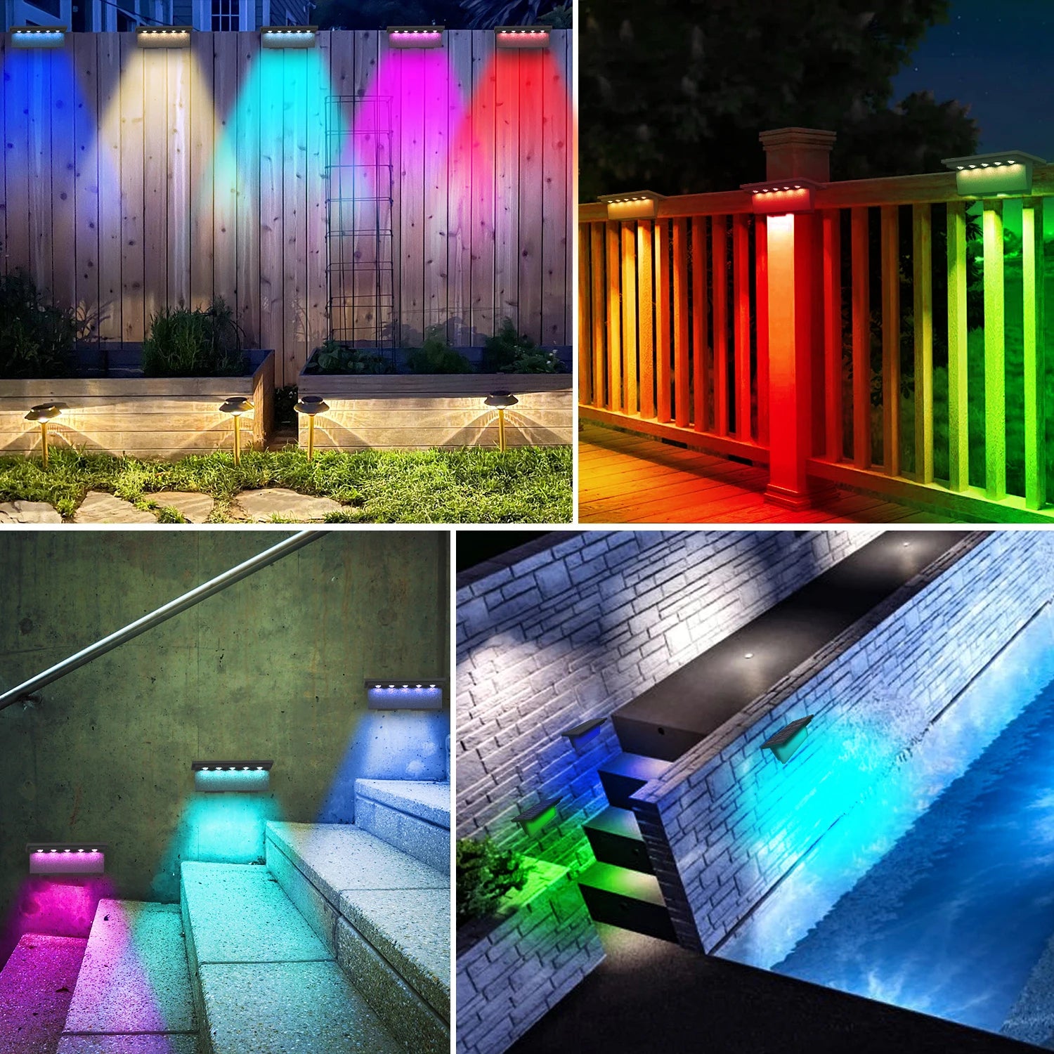 Solar LED Stair Lights | Outdoor Safety | Energy Efficient