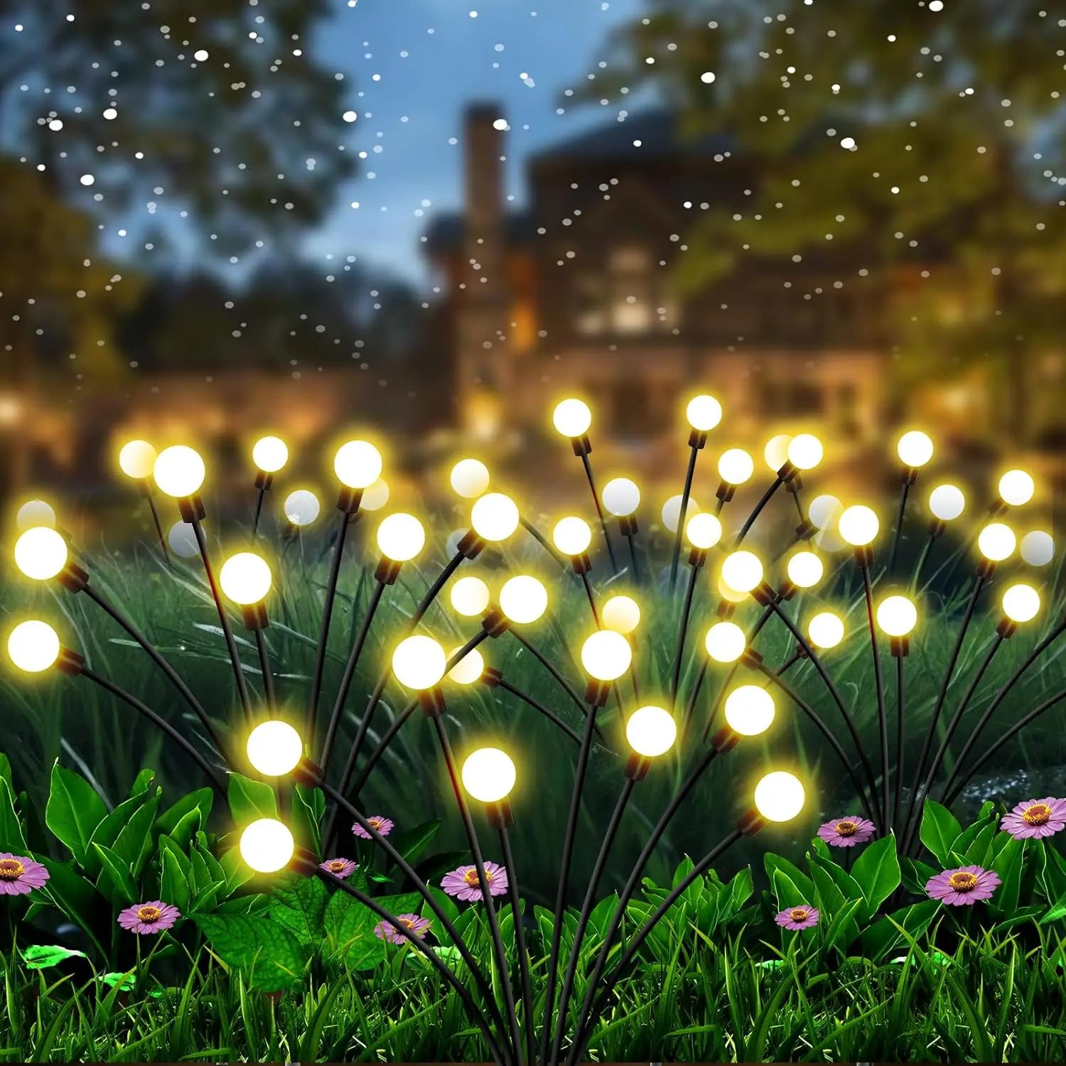 Solar Firefly Garden Lights | Magical Outdoor Decor | LED Lights