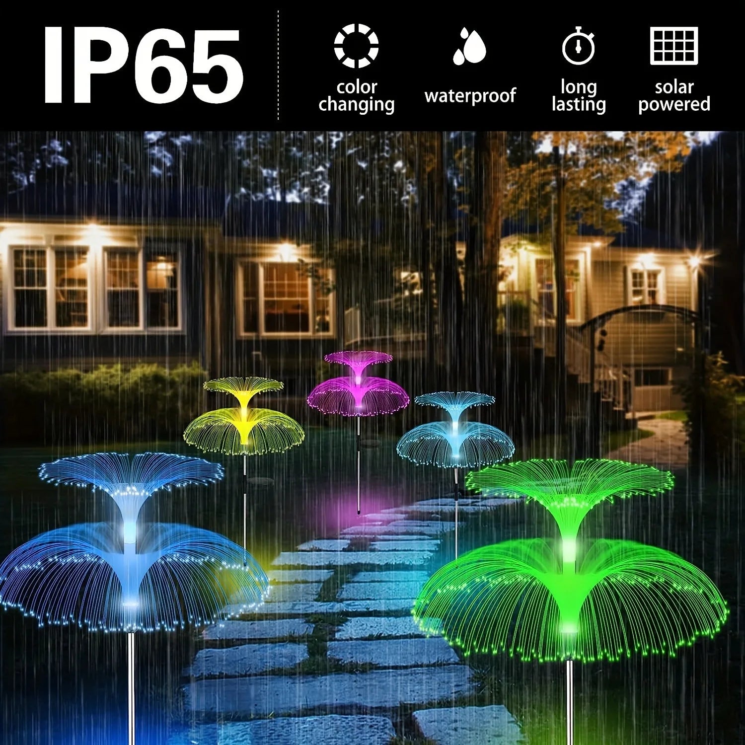 Solar Jellyfish Garden Lights | Unique Decor | Eco-Friendly