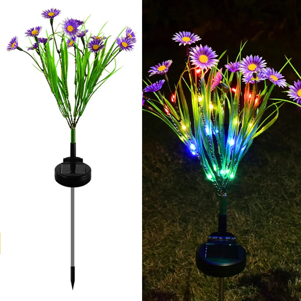 Little Wild Flower Solar Lamp | Garden Decor | Eco-Friendly Light