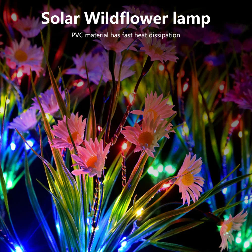 Little Wild Flower Solar Lamp | Garden Decor | Eco-Friendly Light