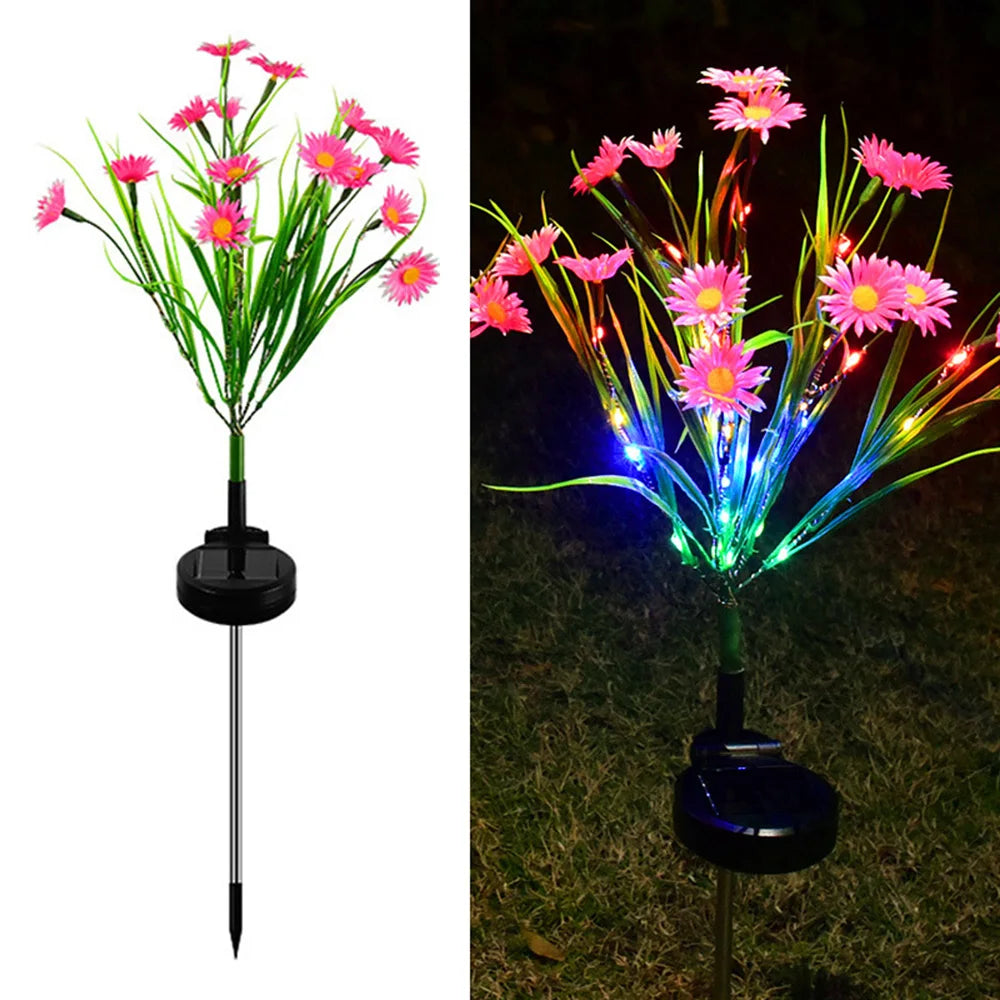 Little Wild Flower Solar Lamp | Garden Decor | Eco-Friendly Light