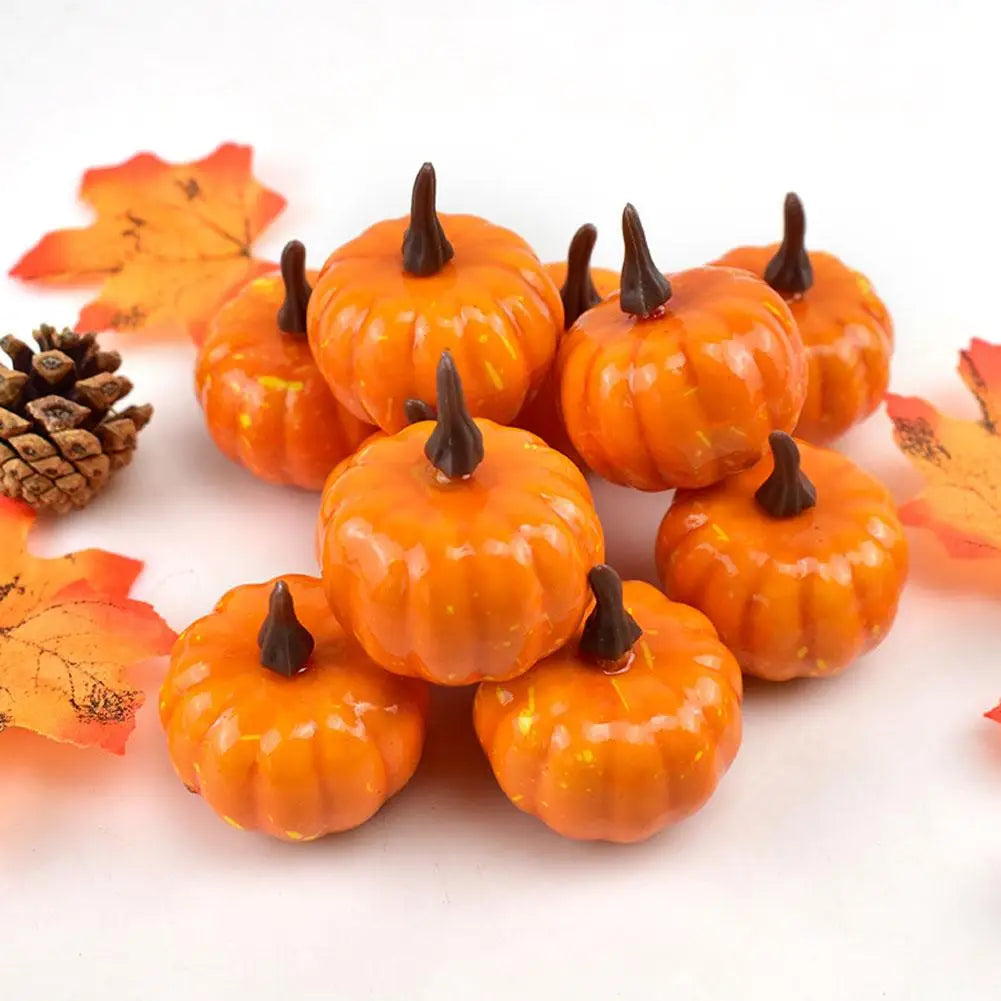 Mini Artificial Pumpkins | Fall Decor | Seasonal Accents