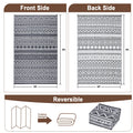 Waterproof Outdoor Rug | Reversible Design | Durable Style