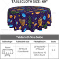 Happy Hanukkah Round Tablecloth | Festive Decor | Elegant Design