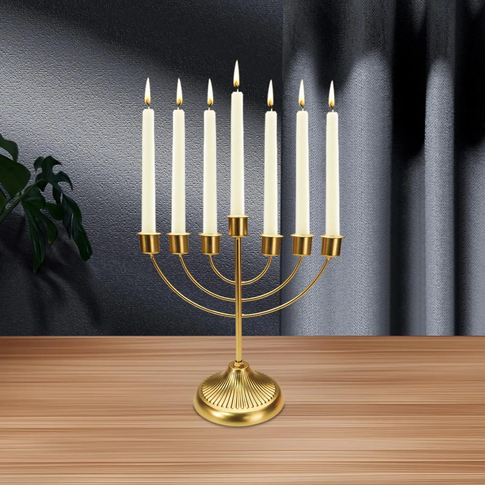 Hanukkah Candlestick Holder | Elegant Design | Holiday Decor