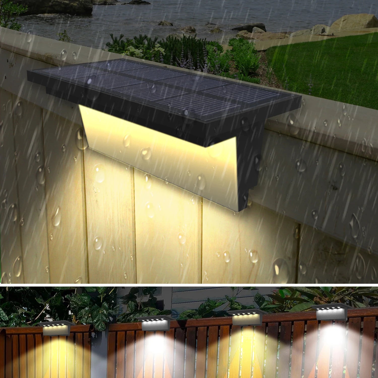 Solar LED Stair Lights | Outdoor Safety | Energy Efficient