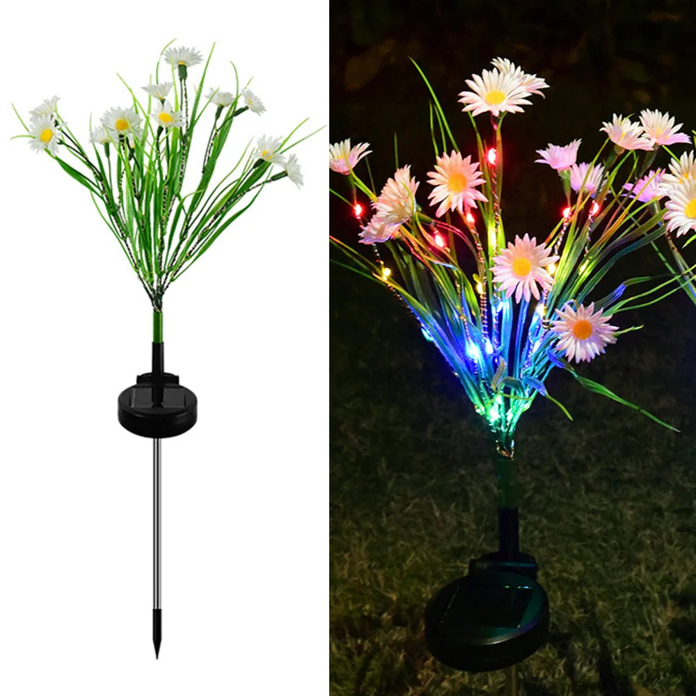 Little Wild Flower Solar Lamp | Garden Decor | Eco-Friendly Light