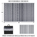 Waterproof Outdoor Rug | Reversible Design | Durable Style