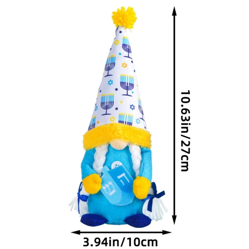 Hanukkah Gnomes Plush | Festive Decor | Holiday Accents