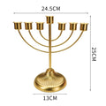 Hanukkah Candlestick Holder | Elegant Design | Holiday Decor