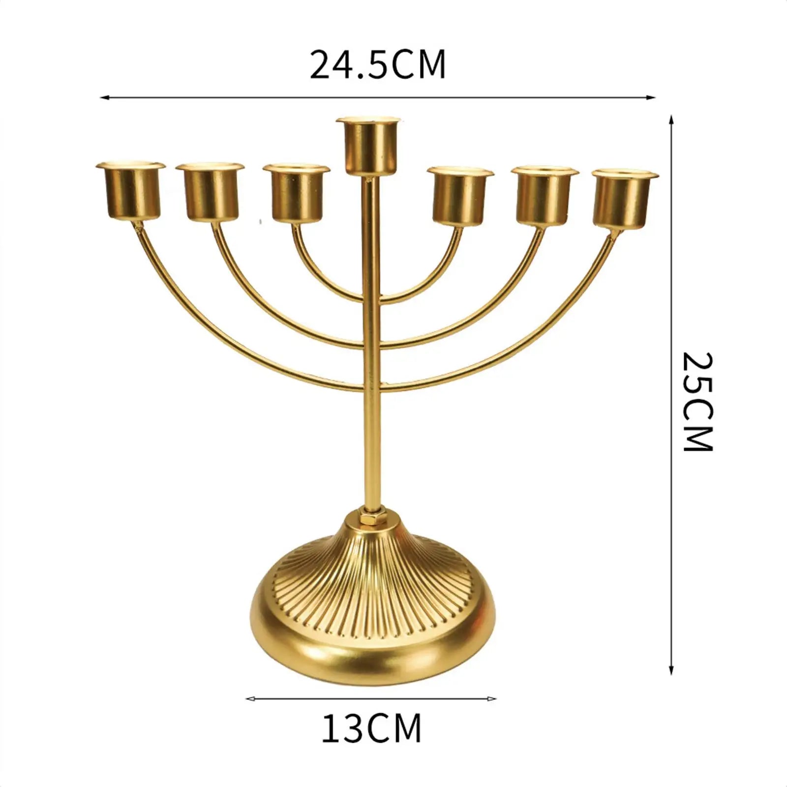 Hanukkah Candlestick Holder | Elegant Design | Holiday Decor