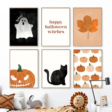 Halloween Canvas Wall Art