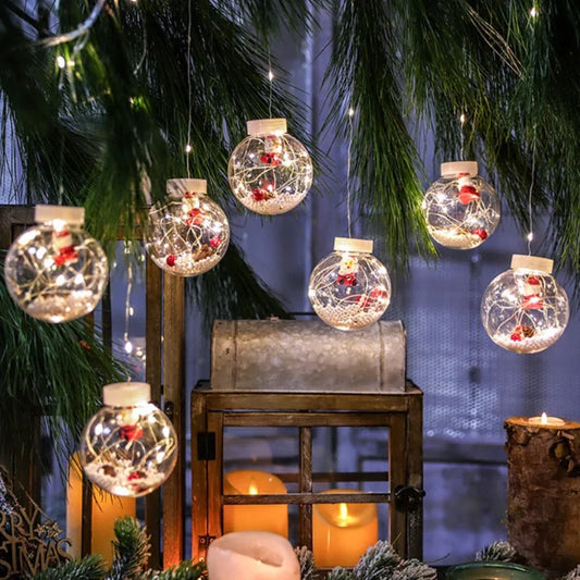 Curtain String Light Ball | Magical Festive Lighting