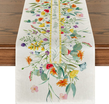 Spring Pattern Table Runner