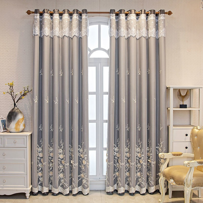 Wedding Curtain Set | Double Open Design | Elegant Home Decor