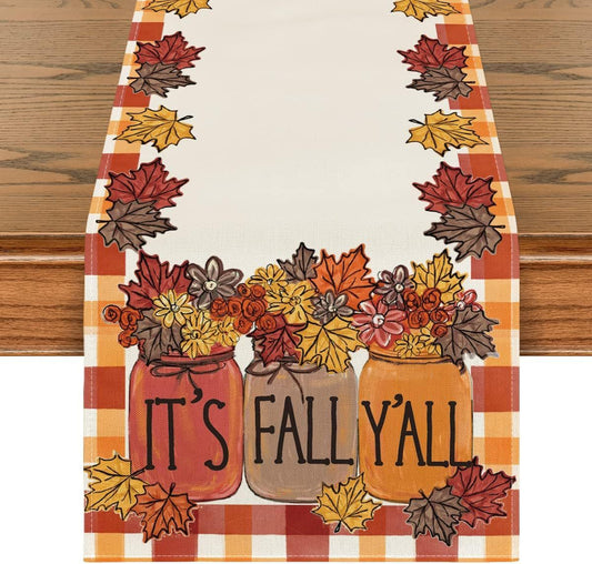 Autumn Thanksgiving Atmosphere Decorative Table Cloth