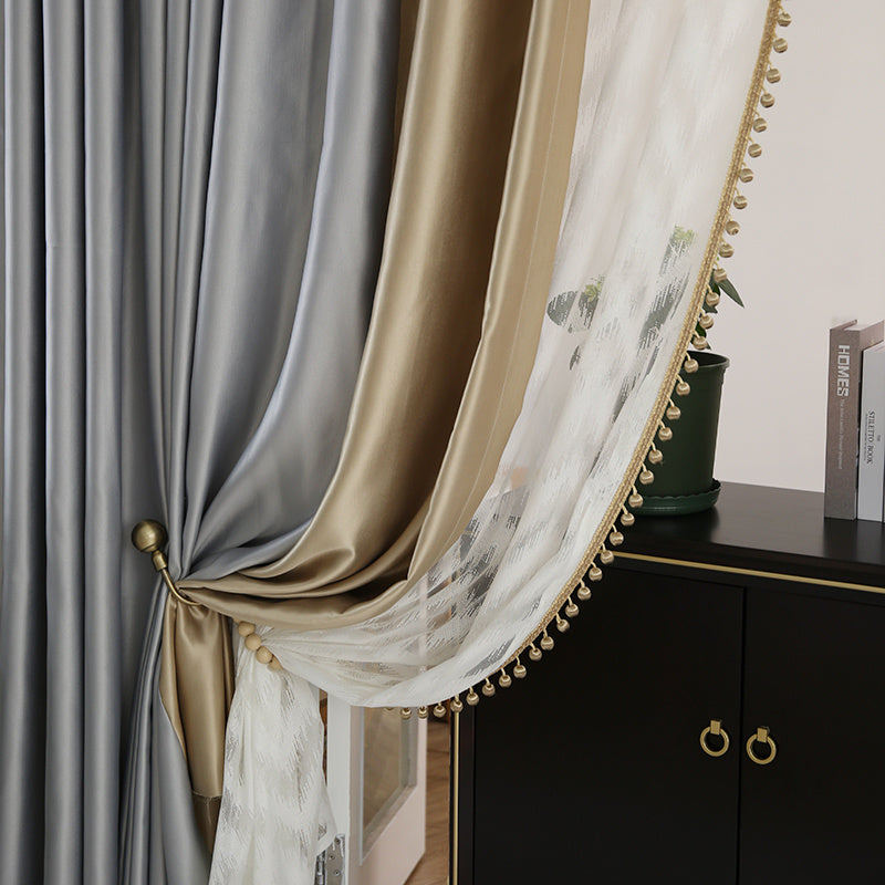 Light Luxury Blackout Curtains | Modern Minimalist Design | Stylish Privacy