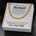 Soulmate Cuban Link Chain | Timeless Gift for Husband