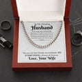 Soulmate Cuban Link Chain | Timeless Gift for Husband