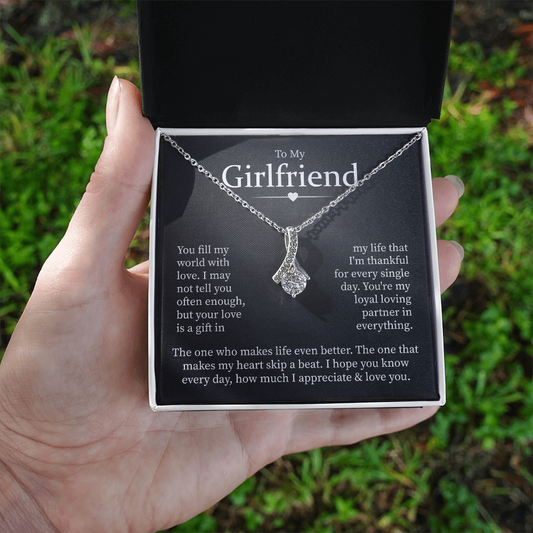 Silver Soulmate Spark, Gift for Girlfriend