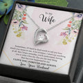 I Love You, Forever & Always Necklace | Heartfelt Gift for Wife